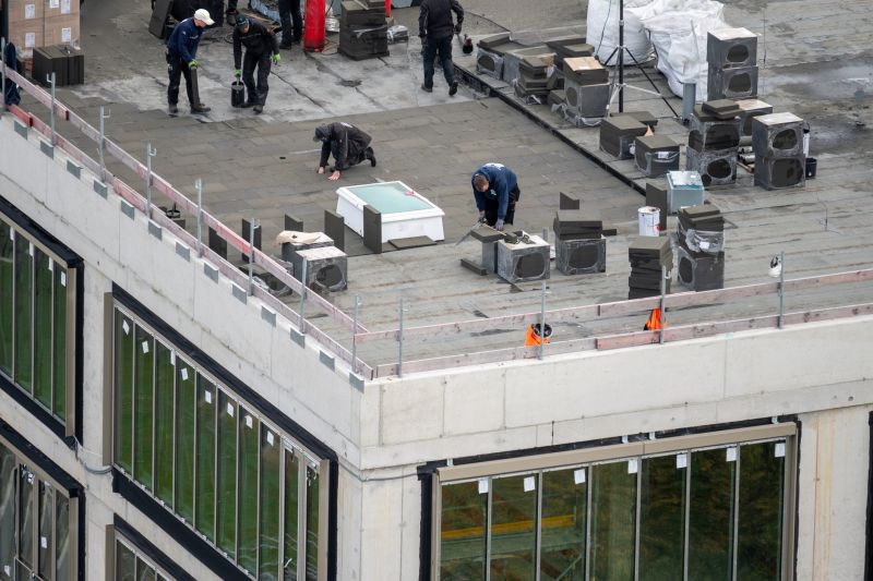 Wood Roofing Installation detail
